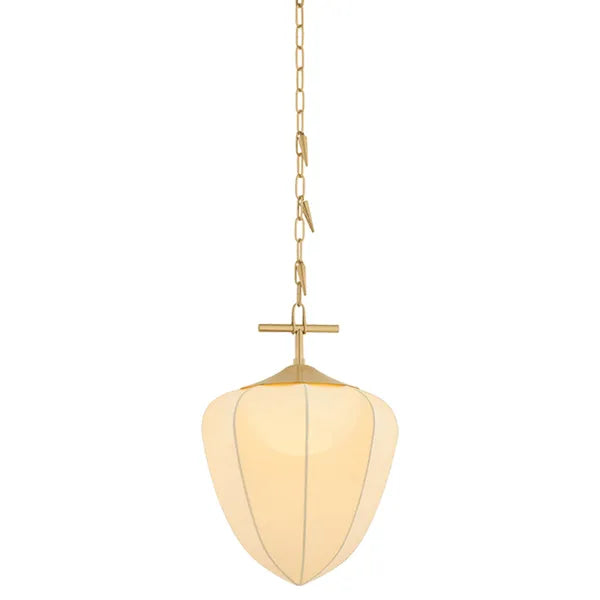 L¨¢mpara colgante Hoshi, lat¨®n vintage