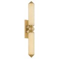 Aplique de pared Hydra, lat¨®n vintage
