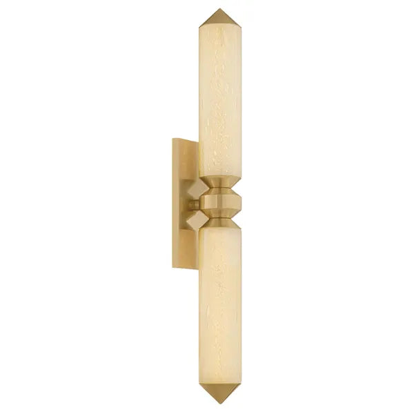 Aplique de pared Hydra, lat¨®n vintage